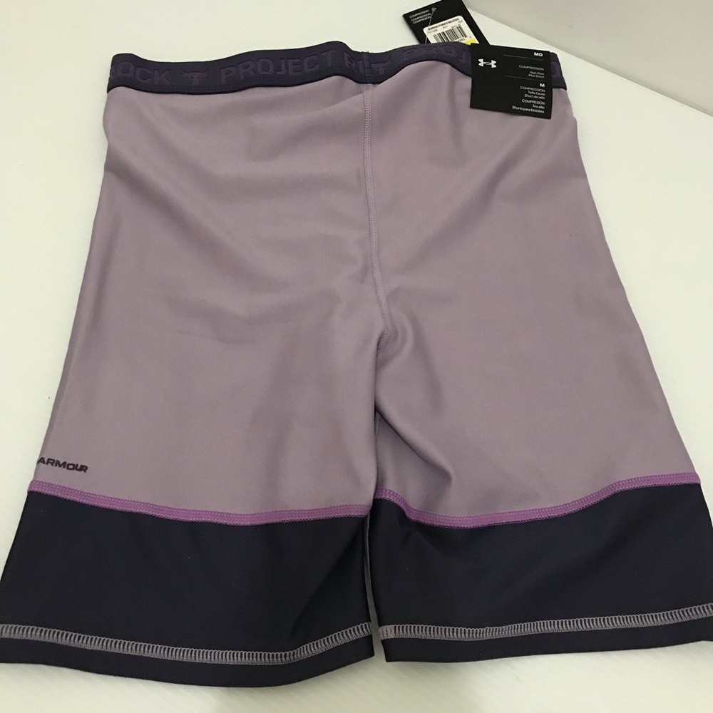 NWT UNDER ARMOUR Project Rock Bike Shorts Size M - Picture 5 of 6